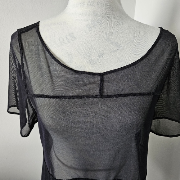 🔥La Blanca beachwear sheer black cover up size small 🔥 - Picture 8 of 8